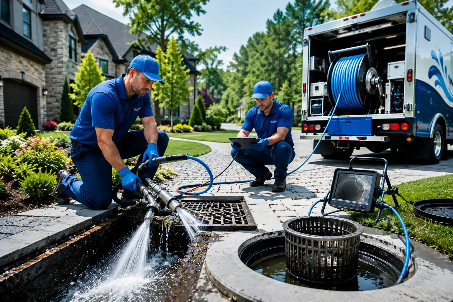Local outdoor drain cleaning professionals in Woodford, WI